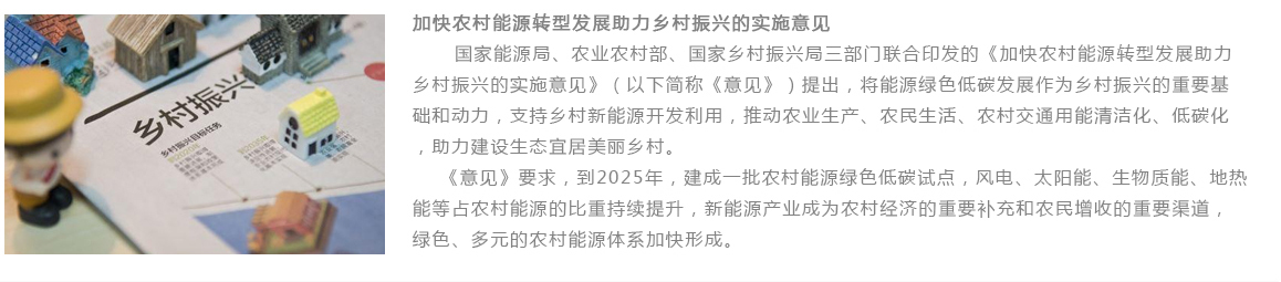 加快农村能源转型发展助力乡村振兴的实施意见